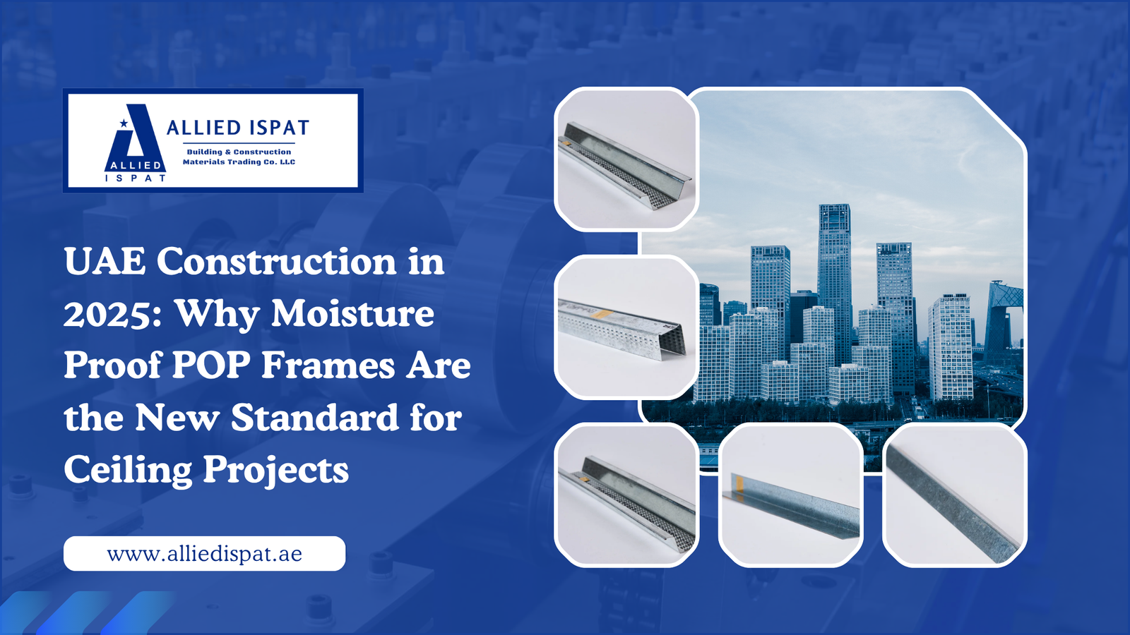 UAE Construction in 2025: Why Moisture-Proof POP Frames Are the New Standard for Ceiling Projects